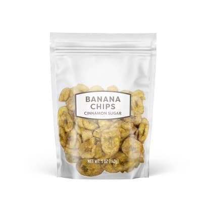 Cinnamon Sugar Banana Chips