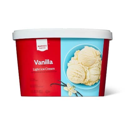 Vanilla Light Ice Cream - Market Pantry&#8482;