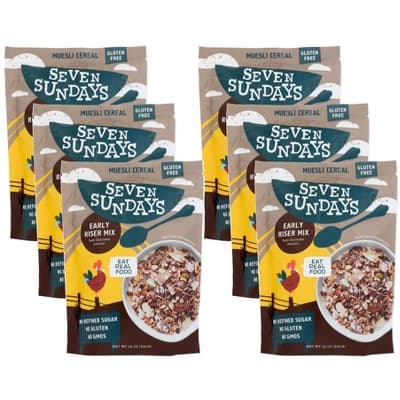Seven Sundays Dark Chocolate Almond Muesli Cereal