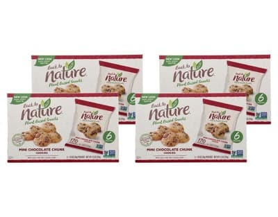 Back To Nature Mini Chocolate Chunk Cookies