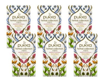 Pukka Herbal Teas Herbal Collecountion Tea -  6/20 Bags