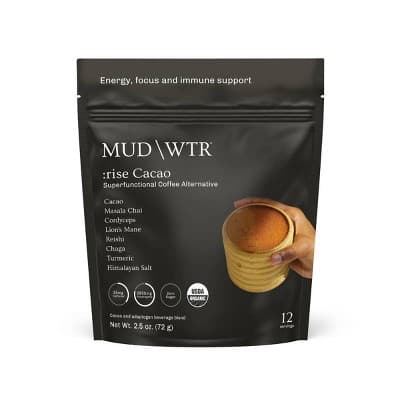 Mud\Wtr :Rise Cacao Mushroom Coffee Alternative