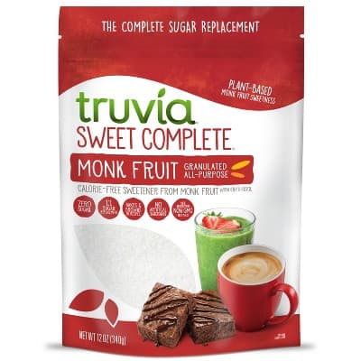 Truvia Sweet Complete Granulated All-Purpose Monk Fruit Sweetener