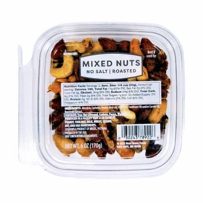 Roasted Unsalted Mixed Nuts
