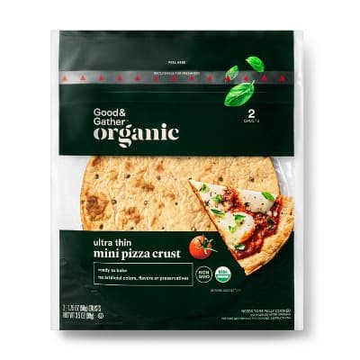 Organic Mini Ultra-Thin Pizza Crusts  Good &#38; Gather&#8482;