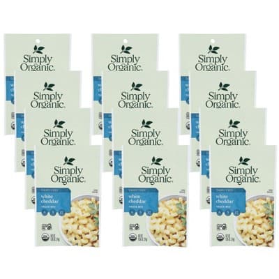 Simply Organic White Cheddar Sauce Mix, Gluten-Free