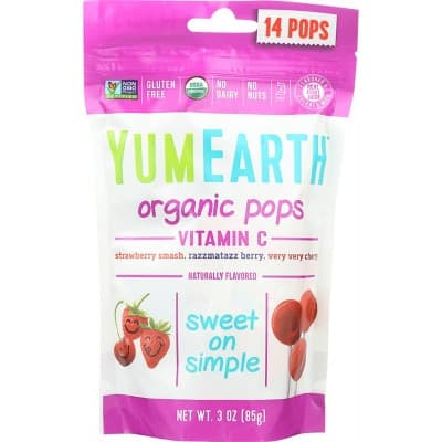 Yumearth Organic Pops Vitamin C - Assorted Flavors