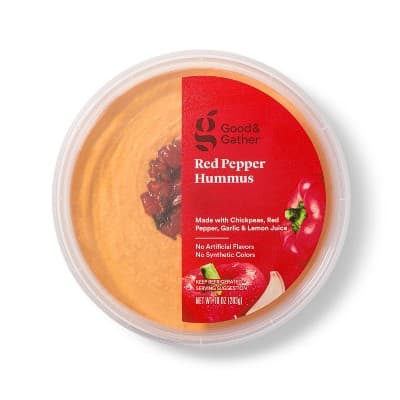 Good & Gather Red Pepper Hummus