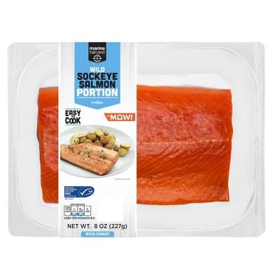Marine Harvest By Mowi Wild Sockeye Salmon Portion