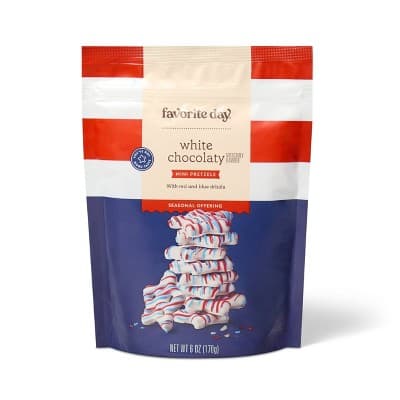 White Coated Star Shaped Pretzel - Favorite Day&#8482;