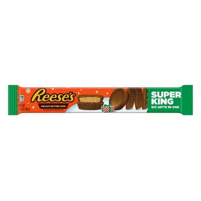 Reese&#39;S Milk Chocolate Peanut Butter Holiday Candy Super King Size Cups