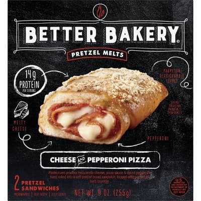 Better Bakery Pepperoni  Pretzel Melts