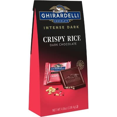 Ghirardelli Intense Dark Crispy Rice Squares