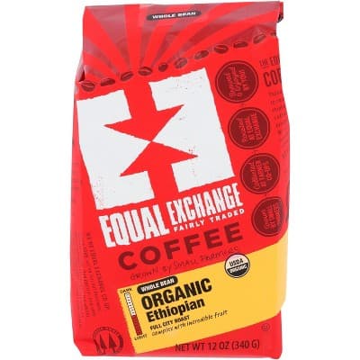 Equal Exchange Coffee Whole Bean Ethiopian