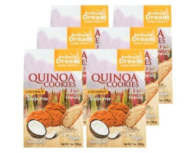 Andean Dream Gluten-Free Coconut Quinoa Cookies