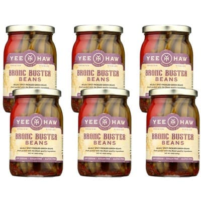 Yee-Haw Pickle Co. Bronc Buster Pickled Green Beans