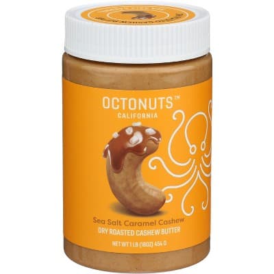 Octonuts Sea Salt Caramel Dry Roasted Cashew Butter