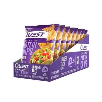 Quest Nutrition Tortilla Style Protein Chips - Loaded Taco