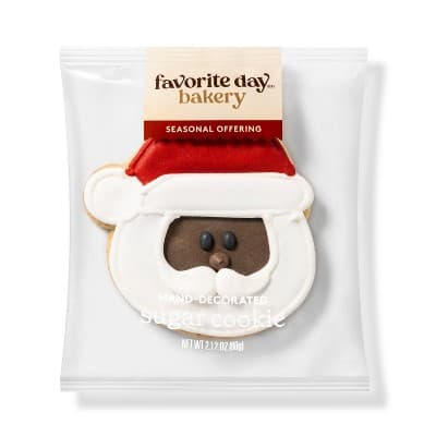Holiday Decorated Santa Whimsical Cookie - Favorite Day&#8482;