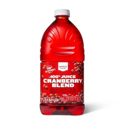 Cranberry Blend 100% Juice - Oz Bottle - Market Pantry&#8482;