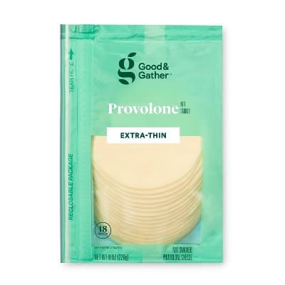 Extra-Thin Provolone Deli Sliced Cheese  Good &#38; Gather&#8482;