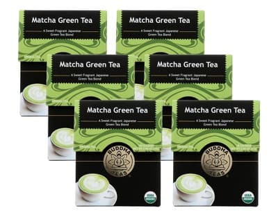 Buddha Teas Matcha Green Tea -  6/18 Bags