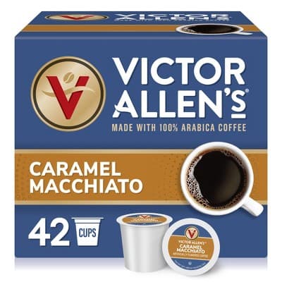 Victor Allen'S Coffee Caramel Macchiato Single Serve Coffee