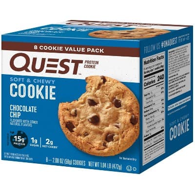 Quest Nutrition Protein Cookie - Chocolate Chip Cookie