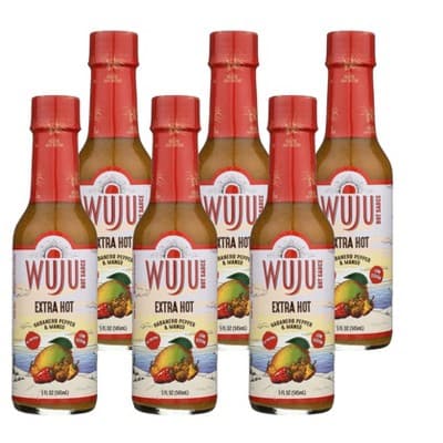 Wuju Extra Hot Habanero Pepper & Mango Hot Sauce