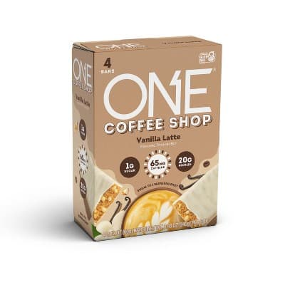 One Bar Coffee Shop Protein Bars - Vanilla Latte