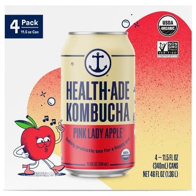 Health-Ade Pink Lady Apple Kombucha