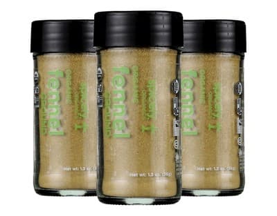 Spicely Organics - Organic Fennel - Ground