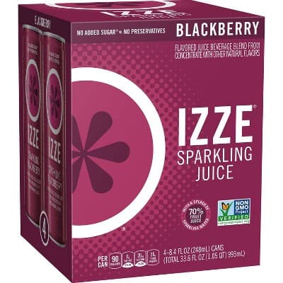 Izze Sparkling Blackberry Beverage