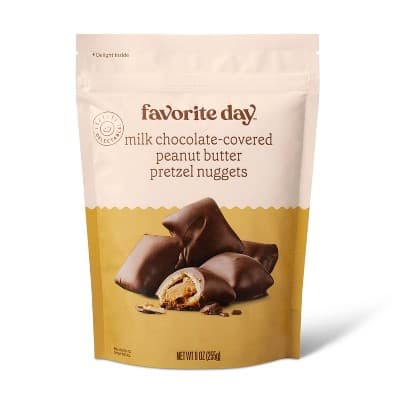 Milk Chocolate-Covered Peanut Butter Pretzel Nuggets - Favorite Day&#8482;