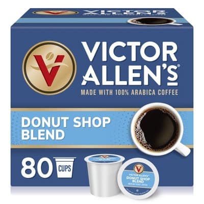 Victor Allen'S Coffee Donut Shop Blend Single Serve Coffee