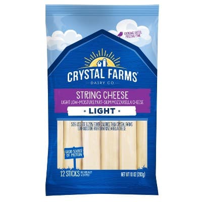 Crystal Farms Light String Cheese