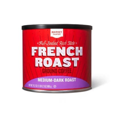French Roast Medium-Dark Roast Ground Coffee - Market Pantry&#8482;
