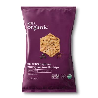 Good & Gather Organic Black Bean Quinoa Multigrain Tortilla Chips