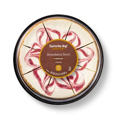 Strawberry Swirl Cheesecake - 8In/ - Favorite Day™