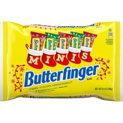 Butterfinger Christmas Minis Candy