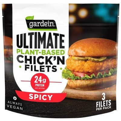 Gardein Ultimate  Vegan Spicy Chick&#39;N Fillets