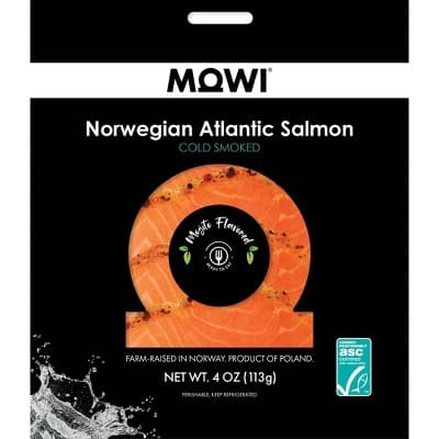 Mowi Mojito Flavored Cold Smoked Norwegian Atlantic Salmon