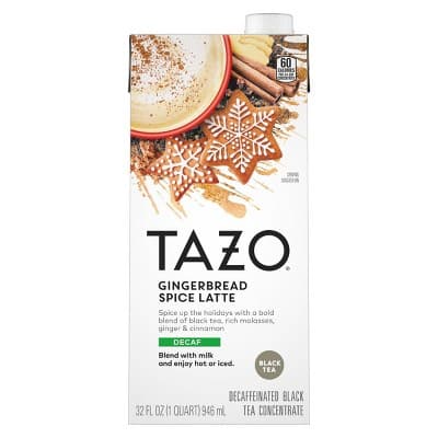 Tazo Gingerbread Spice Latte