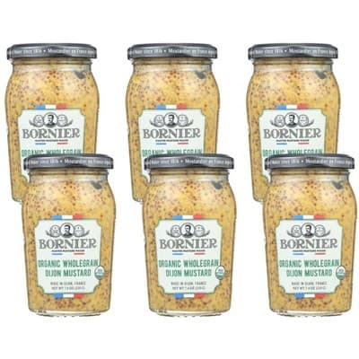 Bornier Organic Whole Grain Dijon Mustard
