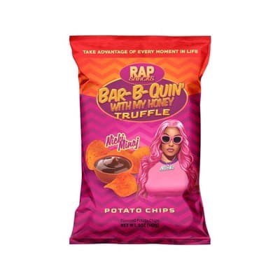 Rap Snacks Bbq Truffle Potato Chips - Nicki Minaj &#8211;