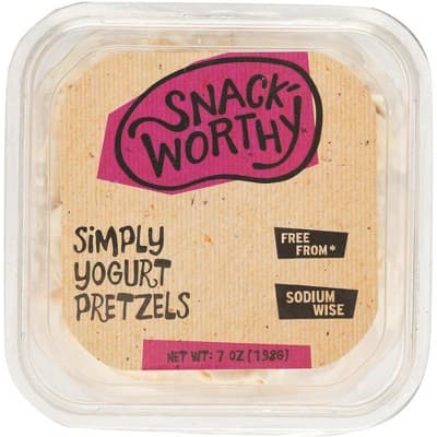 Snackworthy Pretzels Simply Yogurt