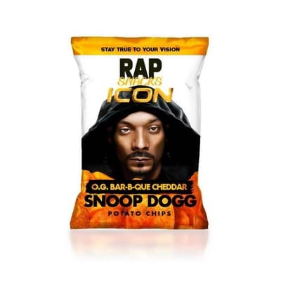 Rap Snacks Cheddar Barbeque Potato Chips - Snoop Dogg &#8211;