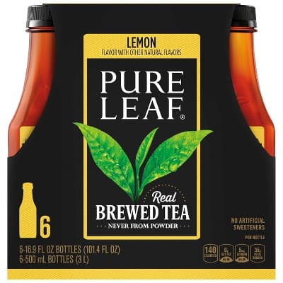 Pure Leaf Lemon Iced Tea - Bottles