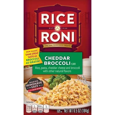 Rice A Roni Cheddar Broccoli Rice Mix