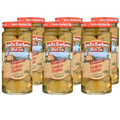 Santa Barbara Olive Co. Hand Stuffed Garlic Olives